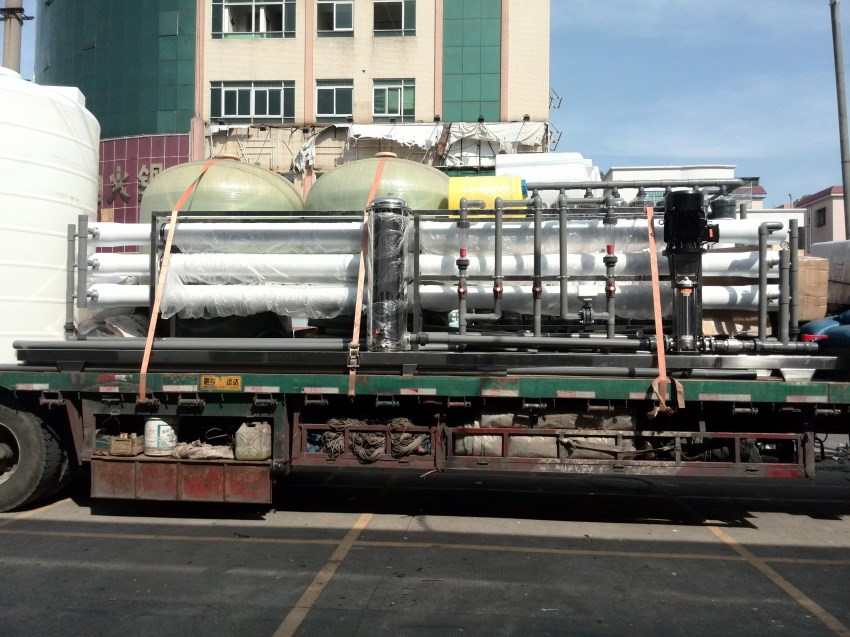 東莞水處理設備,20T/H廢水反滲透除鹽處理裝置